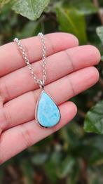 Larimar Ketting Kai - Echt ZIlver, Sieraden, Tassen en Uiterlijk, Kettingen, Info@lavicollection.com, Nieuw, Met edelsteen, LAVI
