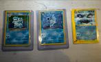 Pokémon Blastoise set (Base NL, Dark Rocket, Expedition) oud, Ophalen of Verzenden, Zo goed als nieuw, Meerdere kaarten