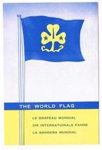 scouting Fotokaart THE WORLD FLAG girl guides 1962, Ophalen of Verzenden, Nieuw, Overige typen