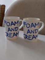 Riviera Maison mok x2, Huis en Inrichting, Ophalen of Verzenden, Gebruikt, Overige stijlen, Kop(pen) en/of Schotel(s)