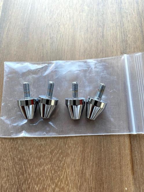 MOON Platte Kegels set van 4 stuks Schroefdraad M6, Audio, Tv en Foto, Overige Audio, Tv en Foto, Nieuw, Ophalen of Verzenden