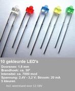 MTHO - 10 LEDs (5kl) 1,8mm 30 7000mcd met weerst. (179), Overige merken, Wisselstroom, Brug, Tunnel of Gebouw, Nieuw