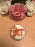 2x waxinelichtje maxi peperkoekmannetje, Overige materialen, Overige kleuren, Nieuw, Ophalen of Verzenden