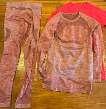 Roze Thermokleding Set Dames - Maat S beschikbaar voor biedingen