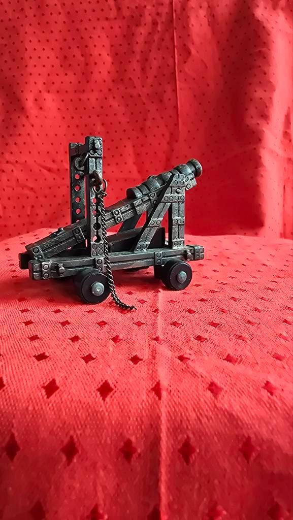 Vintage Miniatuur Kanon Puntenslijper, Hobby en Vrije tijd, Modelbouw | Auto's en Voertuigen, Gebruikt, Overige typen, 1:50 of kleiner