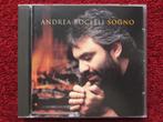 CD, Andrea Bocelli, Sogno, Cd's en Dvd's, Cd's | Pop, Verzenden, 1980 tot 2000, Zo goed als nieuw