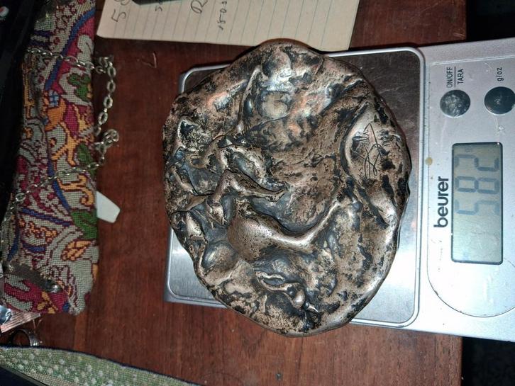 Salvador Dali zilveren ruiter Sterling 582 gram no 115, Antiek en Kunst, Kunst | Designobjecten, Verzenden