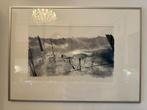 Aquarel II Zeiljacht Zeilboot Zee Zeilen Barth lijst, Ophalen