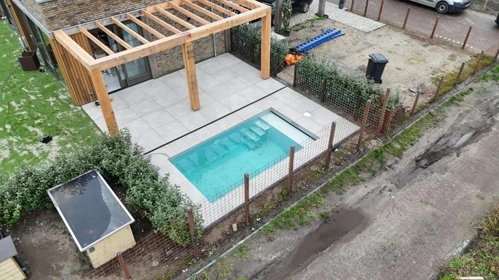 Polypropyleen (PP) zwembad | 600 x 300 cm | Compleet, Tuin en Terras, Zwembaden, Nieuw, Inbouwzwembad, 120 cm of meer, 400 cm of meer