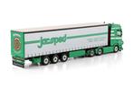 WSI SCANIA  S HIGHLINE 6X2 MET SCHUIFZEIL OPL SCHIPPER, Hobby en Vrije tijd, Modelauto's | 1:50, Ophalen of Verzenden, Nieuw, Bus of Vrachtwagen