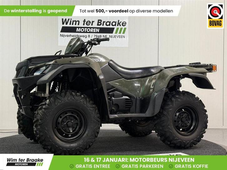 SUZUKI KINGQUAD 400 AS (2017), Motoren, Motoren | Suzuki, Bedrijf, Overig, Motorrijbewijs A