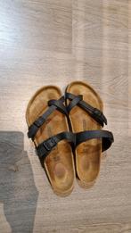 Birkenstock Mayari slipper 39, Zwart, Zo goed als nieuw, Birkenstock, Ophalen