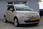 Fiat 500 1.2 Automaat, airco nette zuinige auto, lm-velgen m, Gebruikt, 4 cilinders, Bruin, Leder en Stof