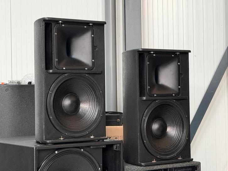 Lynx / Boxx Line 15” toppen, Audio, Tv en Foto, Luidsprekers, Zo goed als nieuw, Front, Rear of Stereo speakers, 120 watt of meer