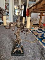 Lamp met engel, Ophalen of Verzenden, Koper of Brons