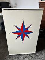 Kinderkamer nautisch opbergkastje afmetingen 96 x 60 x 43, Huis en Inrichting, Kasten | Boekenkasten, Zo goed als nieuw, Minder dan 100 cm