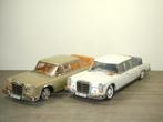 2x Mercedes 600 Cabrio - Sun Star 1:18 --, Hobby en Vrije tijd, Modelauto's | 1:18, Sun Star, Gebruikt, Auto, Verzenden