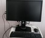 Monitor Dell 23 inch inclusief muis, toetsenbord, bedrading, Computers en Software, Monitoren, Gebruikt, IPS, In hoogte verstelbaar