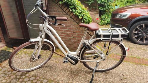 Elektrische fiets / E-bike dames – Elops 920 stadsfiets, Fietsen en Brommers, Elektrische fietsen, Gebruikt, Overige merken, 50 km per accu of meer