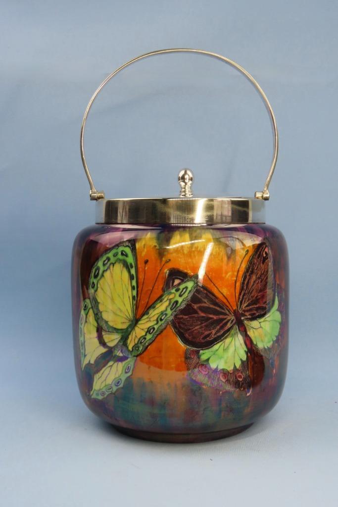 Lancaster&Sons/Sigmund Greenburg&Co. Art Nouveau koektrommel, Antiek en Kunst, Antiek | Keramiek en Aardewerk, Ophalen of Verzenden