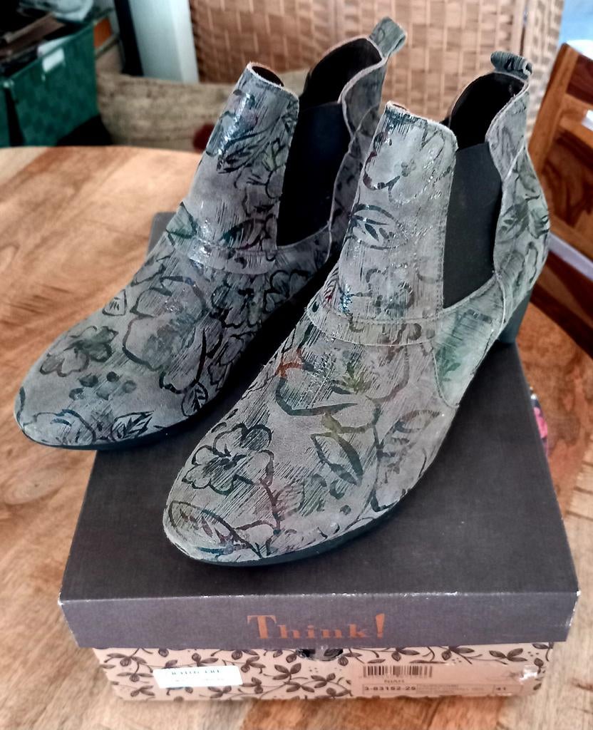 Think! Laarsjes 41 gloednieuw, Kleding | Dames, Schoenen, Ophalen of Verzenden, Nieuw, Bruin