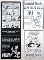 12 vintage advertenties reclames Donald Duck 1953-69, Ophalen of Verzenden, Gebruikt, Overige typen