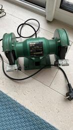 Ferm SFM-125 slijpmachine zonder schakelaar, Ophalen of Verzenden, Gebruikt, Minder dan 700 watt, Werkbankslijpmachine