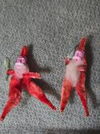 Kerstman chenille antiek oude kerstversiering, Diversen, Kerst, Ophalen