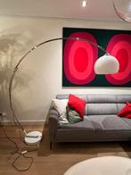 Vintage boog lamp XXL arc Goffredo Reggiani Gepo, Huis en Inrichting, Lampen | Vloerlampen, Ophalen, Gebruikt, Vintage, Metaal