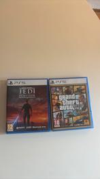 PS5 Games: GTA 5, Jedi Survivor, Spelcomputers en Games, Games | Sony PlayStation 5, Ophalen of Verzenden, Gebruikt