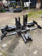 Fietsendrager, Ophalen, Trekhaakdrager