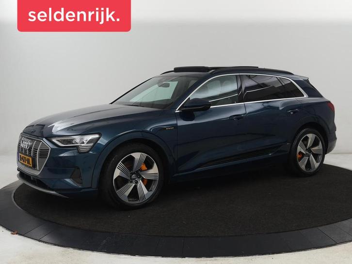 Audi e-tron 55 quattro advanced Pro Line Plus 95 kWh | Panor, Auto's, Audi, Bedrijf, Te koop, e-tron, 360° camera, 4x4, ABS, Adaptive Cruise Control