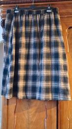 Shein wijde ruit rok ** 3xl** NIEUW, Beige, Maat 46/48 (XL) of groter, Nieuw, Ophalen of Verzenden