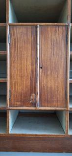 Frans brocante wandkast, vakkenkast, grutters kastje, Ophalen, Gebruikt, Vintage, Nvt