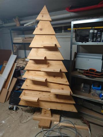 Houten Kerstboom - Degelijk & Uniek! beschikbaar voor biedingen