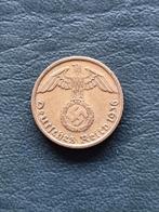 Duitsland 10 reichspfennig 1936 G met swastika RRR, Postzegels en Munten, Ophalen of Verzenden, Duitsland