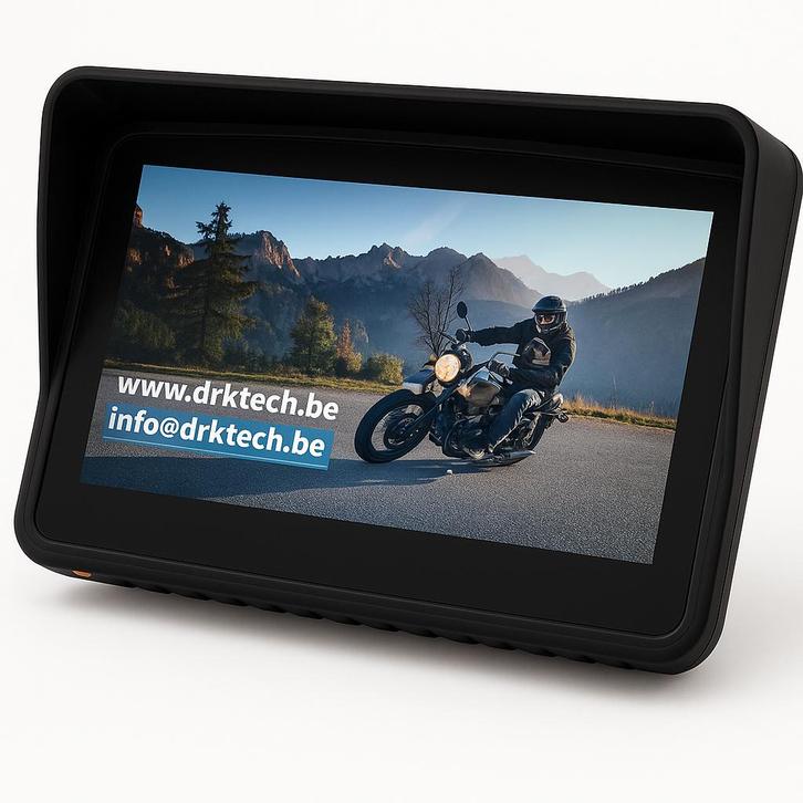 7” Waterdicht Motor GPS Navigatiesysteem – DRK-700M-BT, Motoren, Accessoires | Navigatiesystemen, Nieuw, Ophalen of Verzenden