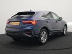 Audi Q3 Sportback 45 TFSI e Advanced Edition Plug In Hybrid, Stof, Gebruikt, Zwart, Blauw