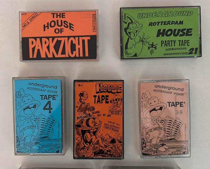 Parkzicht Cassettes (Gezocht), Cd's en Dvd's, Cassettebandjes, Gebruikt, Dance, 2 t/m 25 bandjes, Ophalen of Verzenden