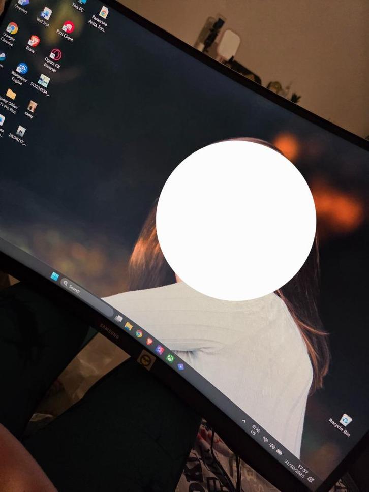 Samsung monitor G7 27 inch, Computers en Software, Overige Computers en Software, Zo goed als nieuw, Ophalen of Verzenden