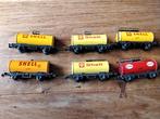 Fleischmann  trein  tankwagons 6 stuks, Hobby en Vrije tijd, Modeltreinen | H0, Gelijkstroom, Fleischmann, Rails, Ophalen of Verzenden