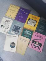 10 prachtige pianoboeken met klassieke meesterwerkjes, Muziek en Instrumenten, Bladmuziek, Klassiek, Ophalen of Verzenden, Zo goed als nieuw