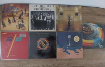 ELO Lp´s vinyl 7 X diversen LP´s ZGAN 1973 t/m 1986 beschikbaar voor biedingen