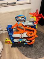 Speelgoed Hotwheels garage, Ophalen, Racebaan, Zo goed als nieuw, Hot Wheels
