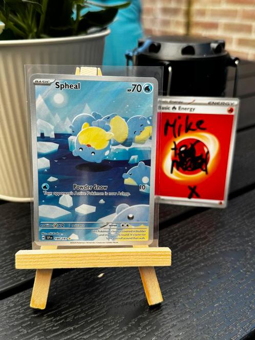 Spheal (SSP 199), Hobby en Vrije tijd, Verzamelkaartspellen | Pokémon, Zo goed als nieuw, Losse kaart, Ophalen of Verzenden