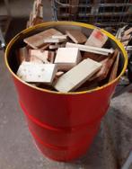 vuurton vuurkorf vuur ton vat gevuld met hout brandhout, Minder dan 3 m³, Ophalen, Overige houtsoorten