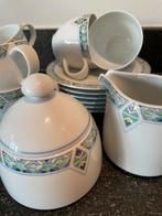 Arzberg Koffieservies - 8 Delig - AH Servies Porselein, Ophalen, Zo goed als nieuw, Overige stijlen, Kop(pen) en/of Schotel(s)