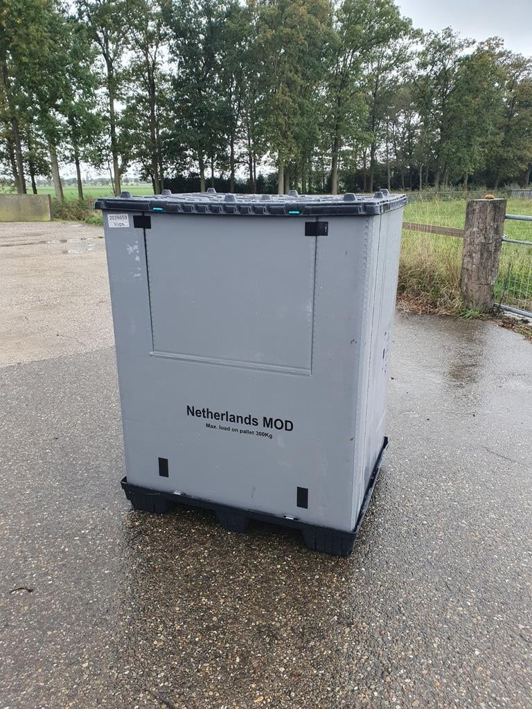 Palletbox opvouwbare palletbox Unipack, 60 cm of meer, Minder dan 35 cm, Ophalen of Verzenden, Zo goed als nieuw
