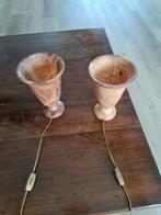 Lampjes voor op de schouw van marmer steen, Ophalen of Verzenden