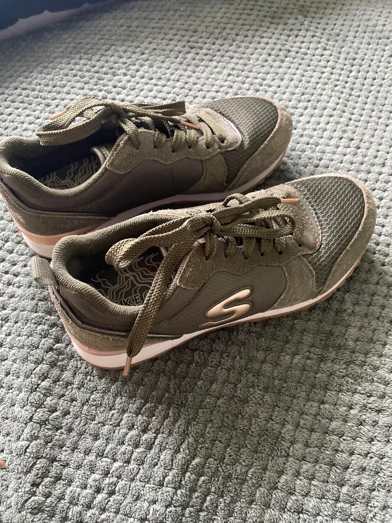 Skechers gymschoen/sneaker maat 36, Ophalen, Gedragen, Groen, Sneakers of Gympen
